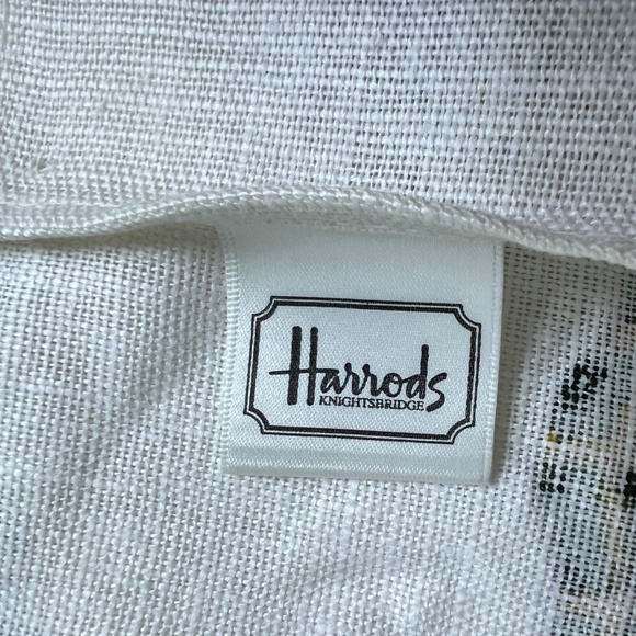 Vintage Harrods of Knightsbridge 100% Pure Irish Linen Tea Towel Unused - Picture 8 of 8